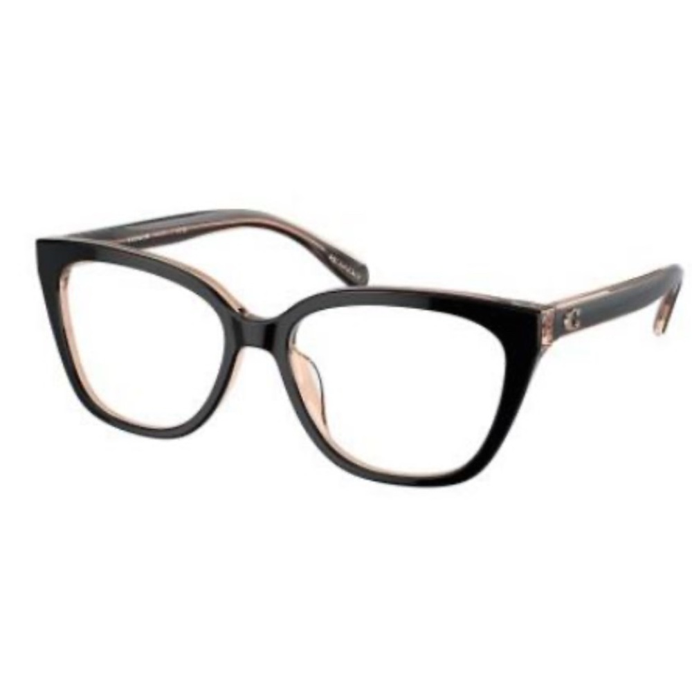 Coach Black and Rose Gold Women's Glasses HC6226U